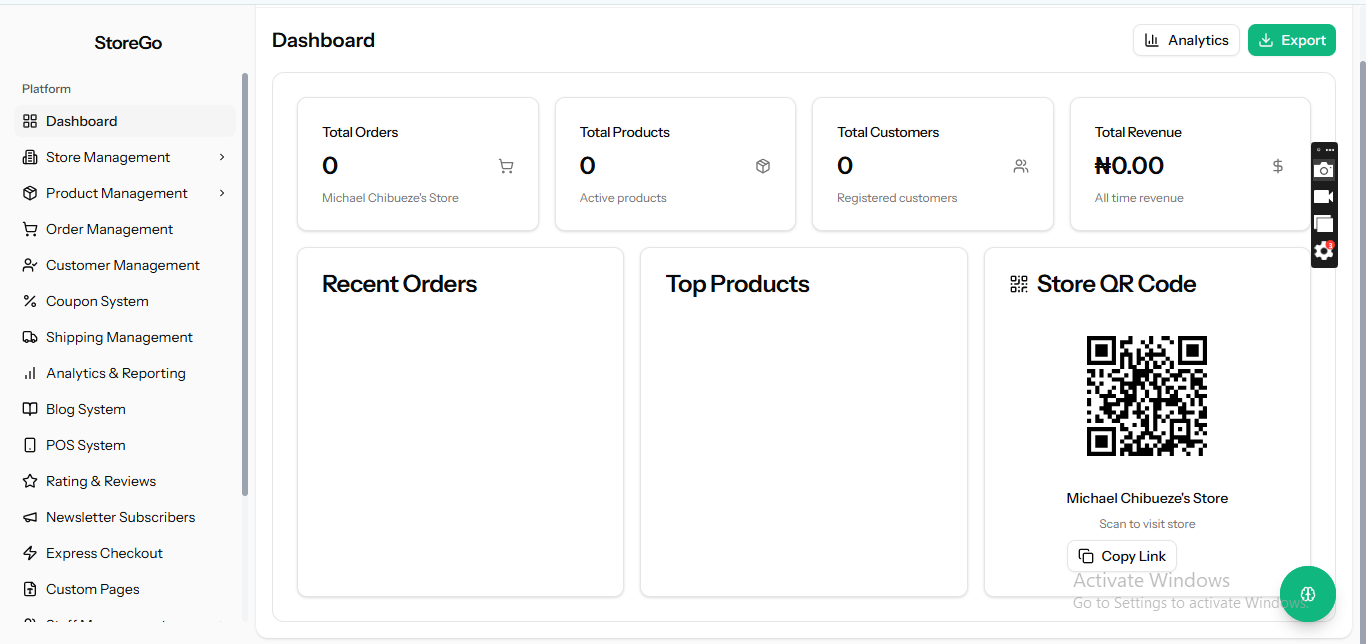 mPause Dashboard Preview